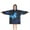 Black Blue Butterfly, variant on Black Blue Butterfly Pattern Blanket Hoodies for Kids 6-13YR Oversize Wearable Blanket Hoodies for Boys Girls Teens