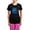 With Pink Pant, variant on CafePress - Blue And Black Yin Yang Dragons Pajamas - Women's Short Sleeve Print T-Shirt and Pants Dark Cotton Pajama Set