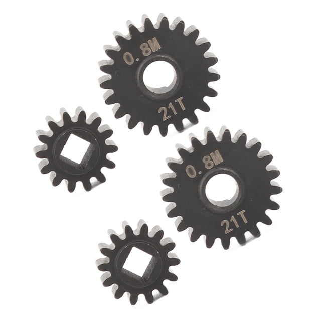 Engranaje de eje de Portal de acero 14T 21T para Capra para SCX10 III 1/10 RC Crawler mejoras piezas Accesorios