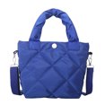 thumbnail image 1 of Bolso Cruzado para Mujer Bolsos Mano Con Rombos Hilo Bordado (azul), 1 of 9