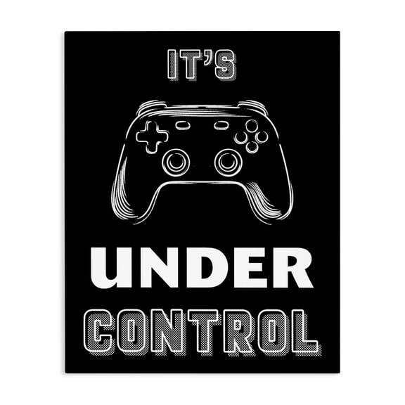 Stupell Industries Contemporary Under Control Gamer Canvas Art, 16 x 20, by Marcus Prime