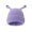 Purple, variant on Purple Bomber Hats Parent Child Cute Glowing Little Knit Hat Funny Handmade Hat with Big Eye Can Be Stretched