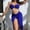 Blue, variant on Summer Saving Clearance 2022! TIANEK Vacation Swimsuit Summer Swimsuits Split Mesh Solid Color Three Piece Swimsuit Mother's Day Surfing Swimwear for Ladies