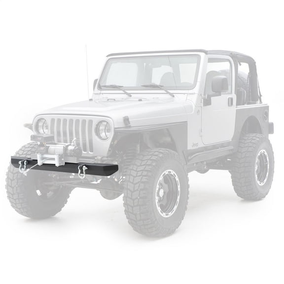 Smittybilt SRC Classic Front Bumper W/D Rings 76-06 Wrangler CJ/TJ/TJ/LJ Black Textured