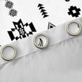 thumbnail image 4 of Manfei Bohemian Aztec Blackout Curtains Set of 2 (52x84 Each) for Adult, Hippie Sheep Skull Window Curtains, Mandala Boho Style Curtains and Drapes, Living Room Curtains Decor, 4 of 6
