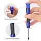 thumbnail image 3 of Juego de destornilladores Torx 12 en 1 de Kingsdun con pinzas, color azul, 3 of 7