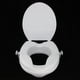 thumbnail image 4 of Elevador de asiento de inodoro blanco Sunnimix, 4 of 4