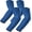 4 Dark blue, variant on 4 pairs UV Sun Protection Arm Sleeves for Men Women, UPF 50 Cooling Sports Sleeve, Tattoo Cover Up Outdoor Sun Sleeve for Basketball Football Golf Gardening