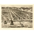 thumbnail image 2 of Pettit 32x26 Gold Ornate Wood Framed with Double Matting Museum Art Print Titled - Asbury Park New Jersey - Pettit 1910, 2 of 4