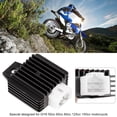 thumbnail image 3 of SHENMO 12V Full Wave Voltage Regulator Rectifier Fit for GY6 50cc-150cc Motorcycle, 3 of 6
