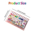 thumbnail image 3 of Silky Crayons (12 Colors), Twistable & Washable Water Soluble Crayons, Large Capacity Oil Painting Pen for teen, Non Dirty Hand Art Supplies for office Drawing, 12 Crayons, 3 of 9