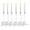 D, variant on Twfbrm Christmas Tree Candles, 6 Pack Flameless Taper Candles with Crystal Ball and Remote, White LED Candles Christmas Decoration for Home, Party, Wedding, Gift, Christmas Tree Decor