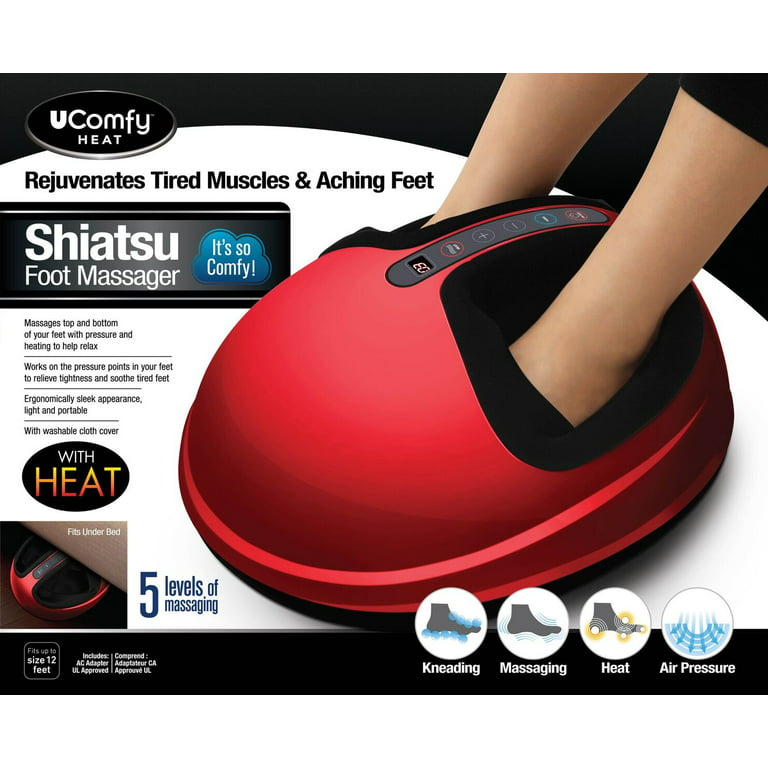 Abody Shoulder Massager 8 Shiatsu Massage Heads Hot Compress Multiple  Dynamics Over-heat Protection Fast Heating