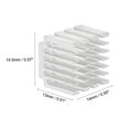 thumbnail image 4 of Uxcell Thermal Pad Aluminum Heatsink Electronic Radiators Silver 0.57 x 0.55 x 0.51 inch 10Pcs, 4 of 5