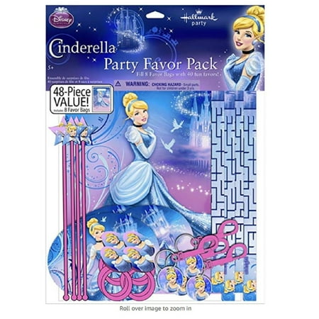 Hallmark Party Favors - Cinderella - Value Pack - 48pc Set - 2 Party