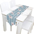 thumbnail image 5 of SKYSONIC Table Runner Cute Polar Bear and White Dots Washable Table Cloth Runner for Holiday Home Wedding Table Top Decoration 13x90 Inches, 5 of 5