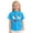 1-Blue21407, variant on WOYY Girls Short Sleeve Shirt Cool Cartoon Expression Print Button Down Shirt, Sizes 3-15