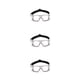 thumbnail image 3 of Qarigey Gafas deportivas para hombre, gafas protectoras lavables reutilizables portátiles, montura de PC, gafas ajustables, equipo deportivo Type1 NO1, 3 of 6