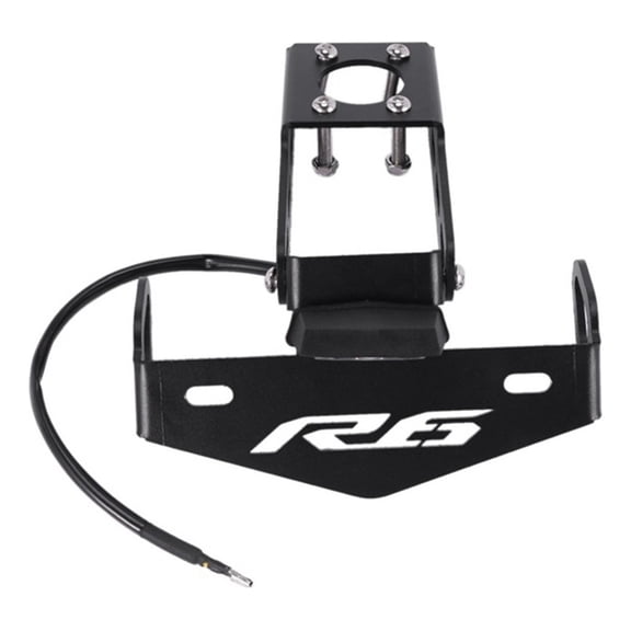 Applicable to Motorcycle License Plate Holder With Led for Yamaha