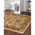 thumbnail image 3 of Rugs.com Aditi Collection Rug – 5' 3 x 8' Cream Low Rug Perfect For Living Rooms, Large Dining Rooms, Open Floorplans, 3 of 9
