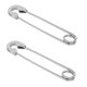 thumbnail image 3 of Pendientes de acero inoxidable shaofei estilo punk joyería para piercing en la oreja color plata, 3 of 5
