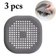 thumbnail image 2 of 3PCS Sink Strainer Silicone Drain Strainer Sewer Filter for Kitchen Bathroom, 2 of 9