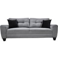 thumbnail image 3 of Sofa El Bazar Store Sidney Lino Gris Plata 3 Plazas Modular Moderno, 3 of 5