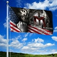 thumbnail image 2 of American Flag-My God. Jesus Christian. Let Your Faith Be Bigger Than Your Fear Flag THB2994GFv1, 3x5 ft., No Flag Pole Rings-USA Heavy Duty Flags Canvas Cotton-Durable Indoor Outdoor Flag, 2 of 6
