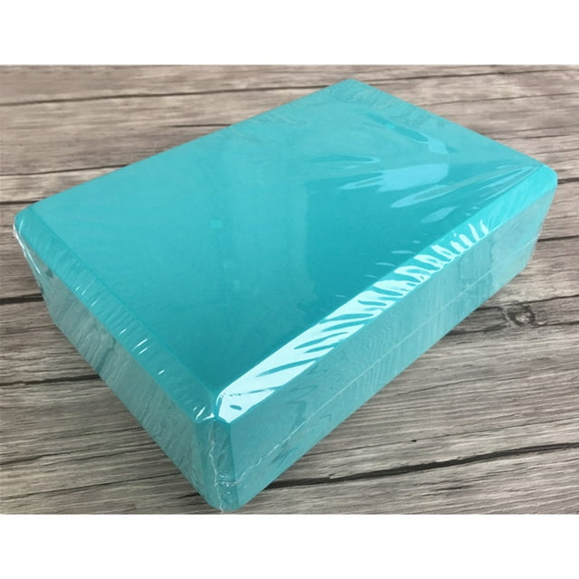 Bon Rapport Qualité-Prix, Bloc de Liège de Yoga EVA Brique de Pilates en Mousse pour la Maison Extensible Gym Entraînement Physique Outil d'Exercice, Pendentif, Noir