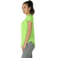 thumbnail image 6 of icyzone Open Back Yoga Shirts for Women - Exercise Workout Tops, Athletic Short Sleeves, Running T-Shirts Loose Fit, 6 of 7