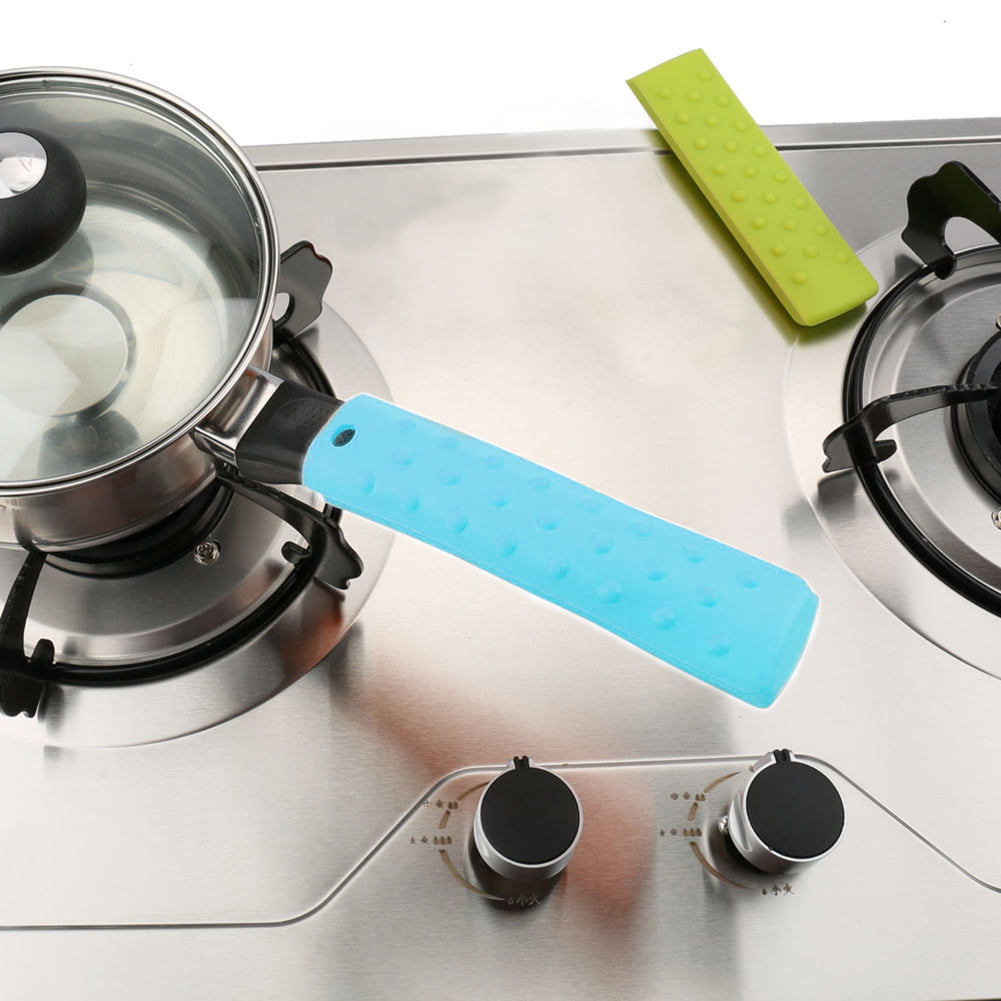 Kitchen Tool Saucepan Cookware Heat Resistant Non Slip Cover Pot Handle Holder