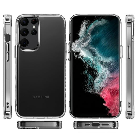 Slim Transparent Case for Samsung Galaxy S23 Ultra - Clear