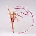 thumbnail image 4 of KEINXS Dance Ribbons Streamers 13Ft Unisex Kids‘ Gymnastics Ribbon Wands Perfect Rhythm Sticks for Talent Shows Artistic Dancing Twirling, 4 of 8