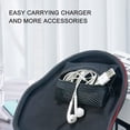 thumbnail image 2 of Estuche de almacenamiento para auriculares Estuche de transporte portátil impermeable para auriculares con cremallera, reemplazo de bolsa de almacenamiento a prueba de caídas y golpes, 2 of 8
