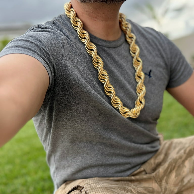 25mm Real Cuban Link Heavy Mens Necklace