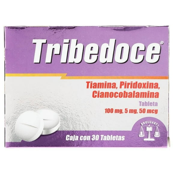 Tribedoce 100/5mg 50mcg 30 Tabletas