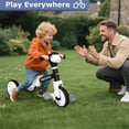 thumbnail image 4 of Bicicleta Tricycle FZHZZ para niños pequeños con luz y música de 1 a 5 años, 4 of 8