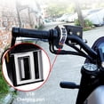 thumbnail image 3 of Audio para Motocicleta WDOplteas con Interruptor Manija Radio FM Carga USB bocinas Duales LED, 3 of 9