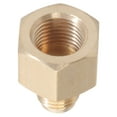 thumbnail image 3 of lixuesong Brass Nitrogenous Systems Regulator Adapter Fittings 1/4 Male Conditioner Adapter Brass Conversion Head Easy to Use, 3 of 3