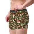 thumbnail image 4 of Bingfone Mushrooms and Autumn Men's Underwear - Casual Stretch Boxer Briefs-X-Large, 4 of 9