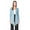 Blue, variant on MOA Collection Women's Plus Solid Basic Open Draped Front Long Sleeve Relaxed Cardigan Sweater