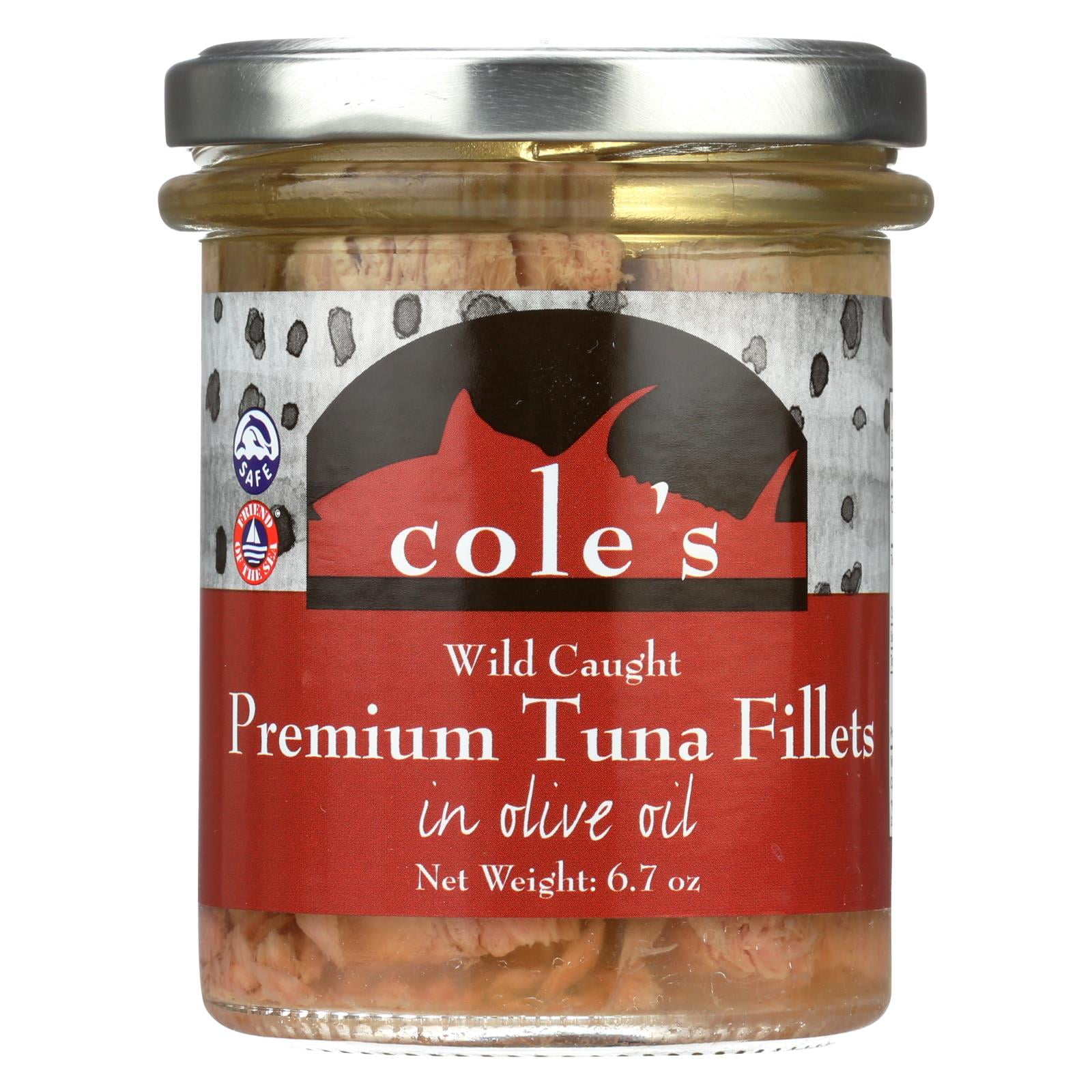 Colewillaidan Coles Tuna Fillets, 6.7 oz