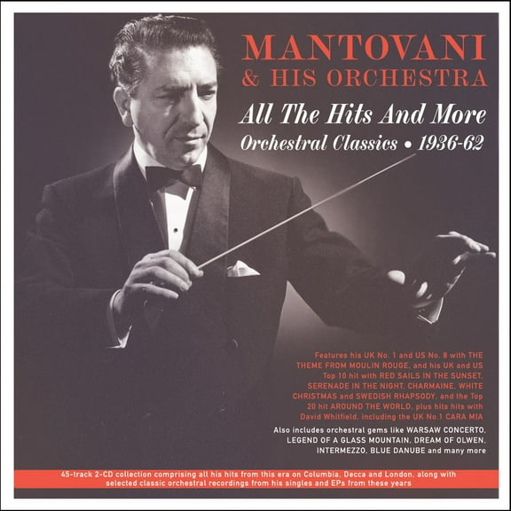 Mantovani & His Orchestra - All The Hits And More: Orchestral Classics 1936-62 - Music & Performance - CD