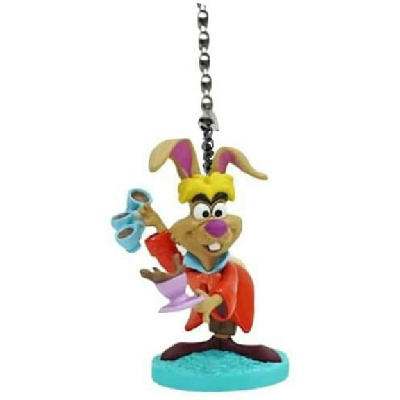 Alice in Wonderland March Hare 3” PVC Fan Light Lamp Pull Figure Figurine