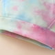 thumbnail image 4 of Sudadera Para Niños Recién Nacidos, Bebés, Niñas Y Niños, Conjunto De Pantalones Con Capucha Y Tinte De Corbata De Arcoíris, Ropa Verde Odeerbi LM103-4682, 4 of 9