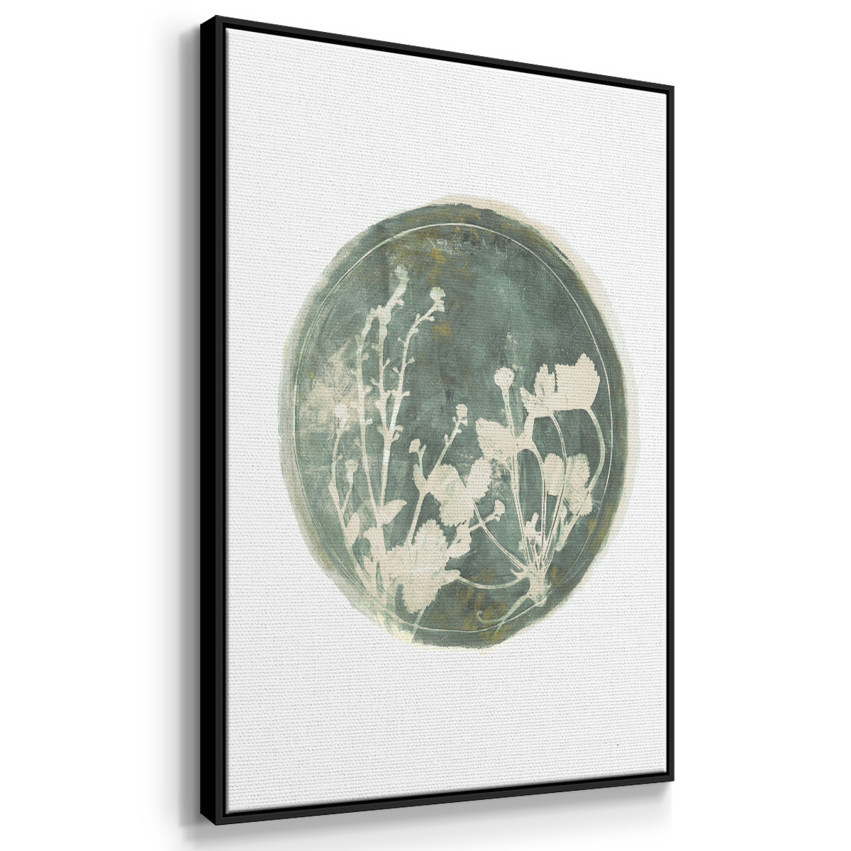 Strawberries and Forge I Framed Premium Gallery Wrapped Canvas - Ready to Hang - 17 x 25 - Black Floating Frame