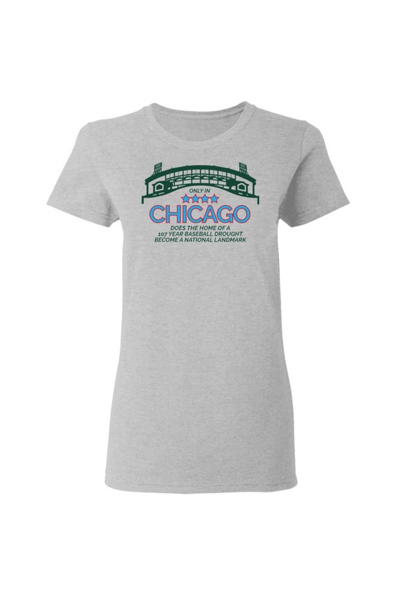 Wrigley Field Landmark Ladies' T-Shirt