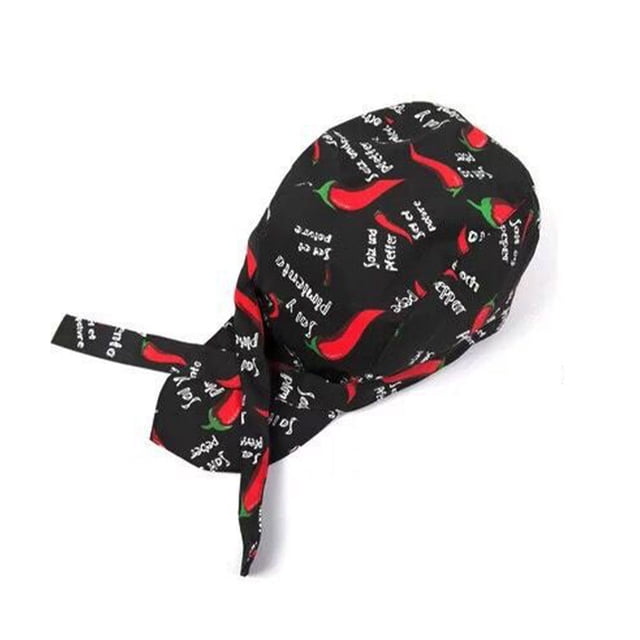 Unisex Woman Man Chef Hat with Adjustable Strap Breathable Cooking Cooker Working Catering Cap Accessory Kitchen Restaurant Cafe Pepper