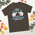 thumbnail image 2 of Awesome Father-In-Law Father's Day Papa Daddy Father Graphic classic tee (Dark Chocolate, 3XL), 2 of 4