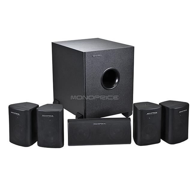 monoprice home theater speakers